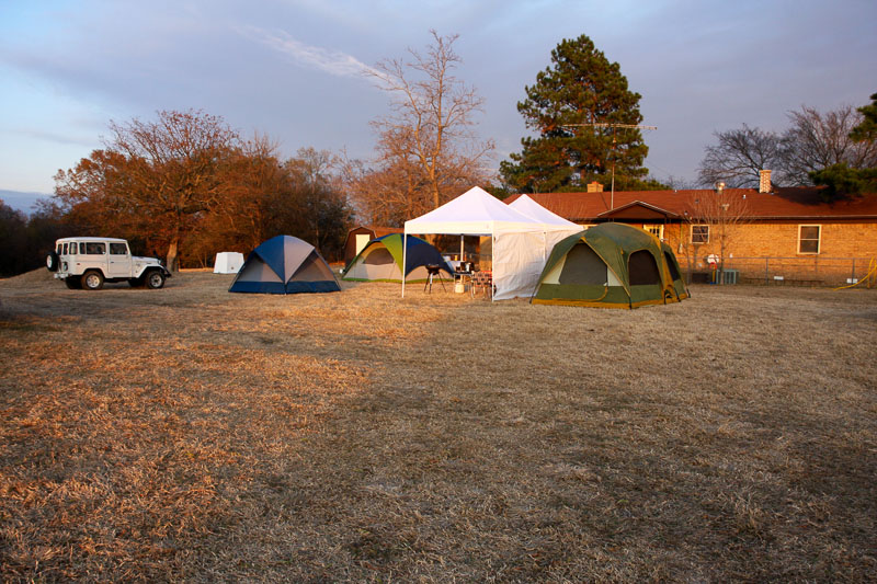Oh yea, we really do camp out over Thanksgiving