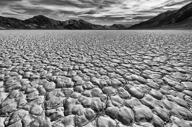 the starkness of Death Valley